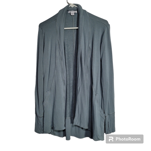 Athleta Pranayama Wrap Open Front Cardigan size S - Picture 2 of 10